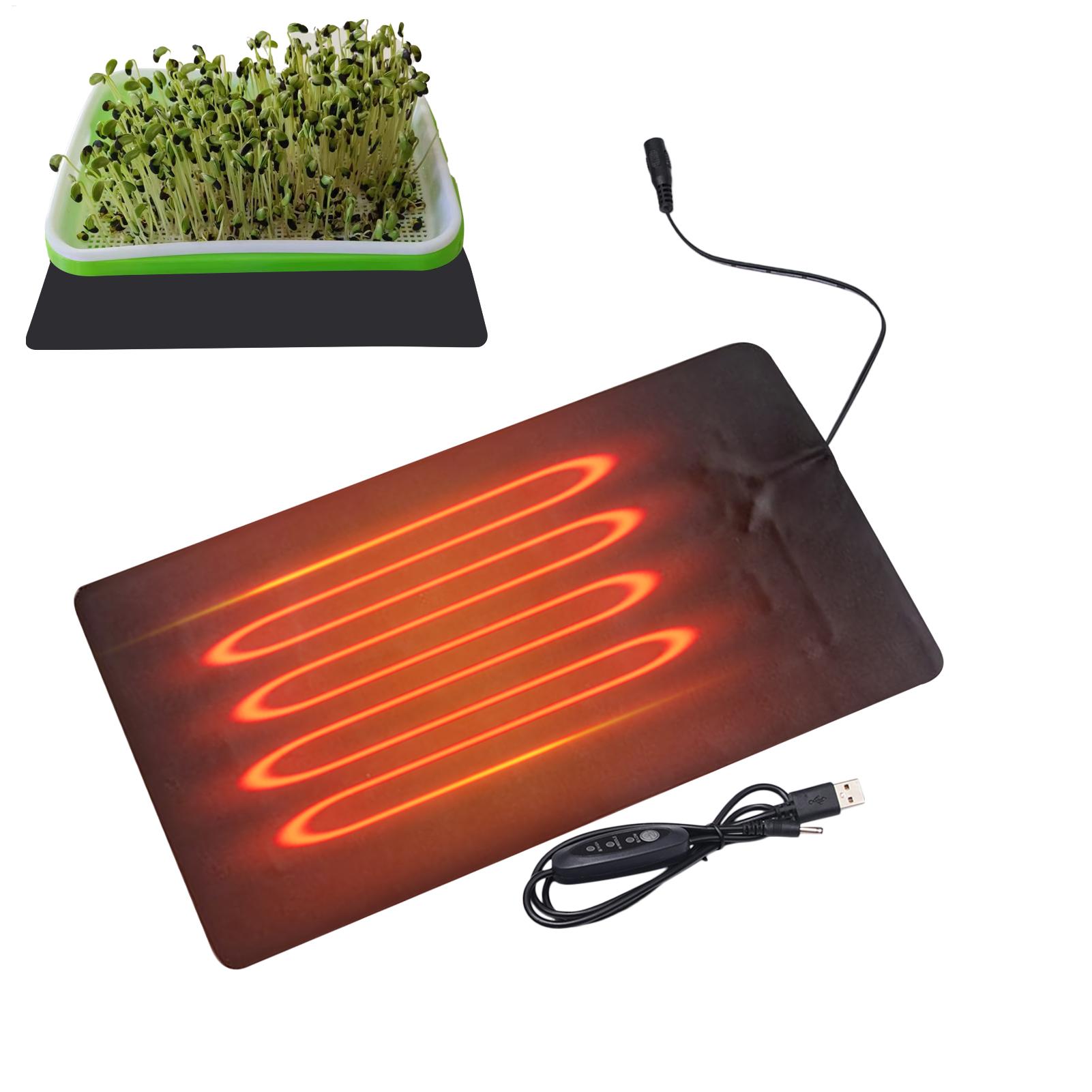 묘목 열 매트 5V 2A 8.5W 식물 종자 발아 번식 - Seedling Heat Mat 리뷰 및 가격